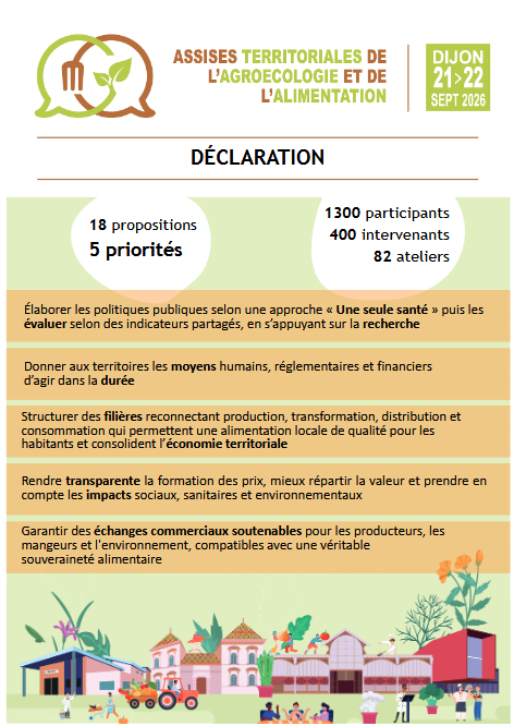 couverture Télacharger la Déclaration issue des Assises