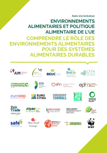 Environnements alimentaires et politique alimentaire de l’UE