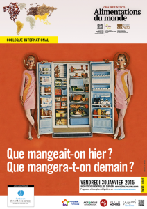 Que mangeait-on hier ?