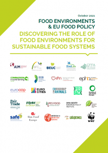 Food environments and EU Food Policy