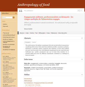 Engagements militants, professionnalisés ou distanciés : les visages multiples de l’alimentation engagée
