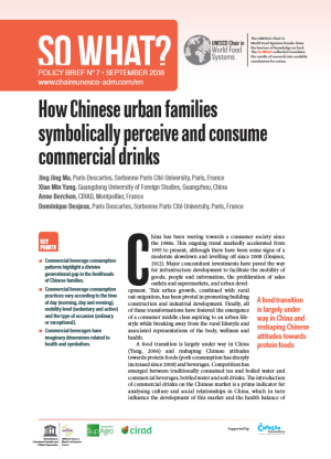 illustration So what : How Chinese urban families symbolically perceive and consume commercial drinks