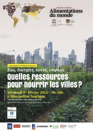 illustrtation rubrique : 2013/What resources to feed cities?