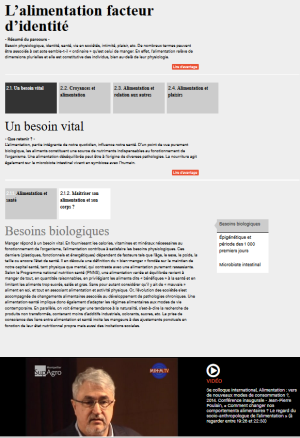 illustrtation article : Alimentation et plaisirs